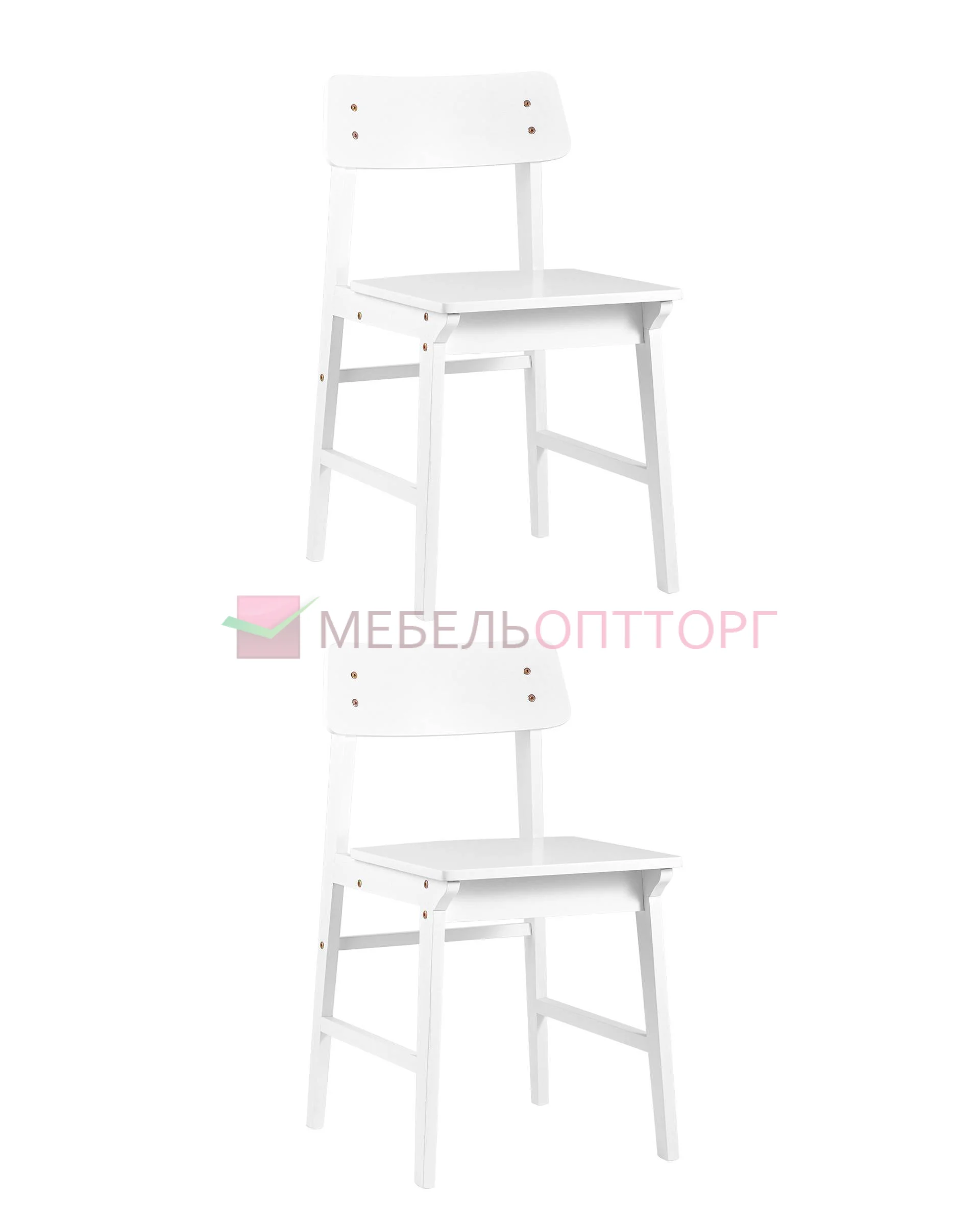 Стул обеденный stool group oden wood white деревянный mh52030 white